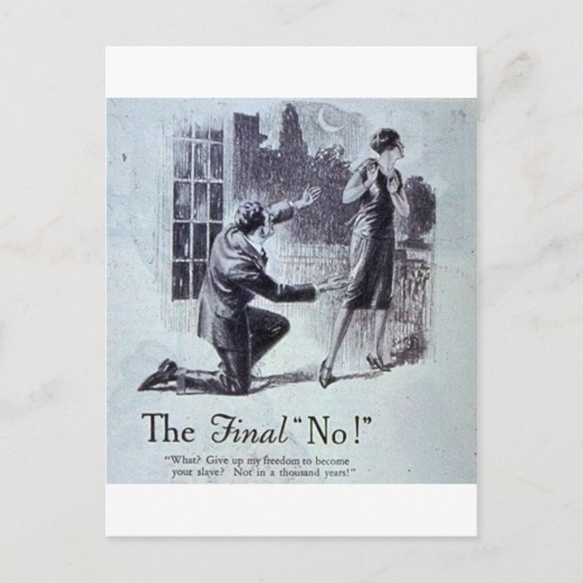 The Final No Postcard (Front)
