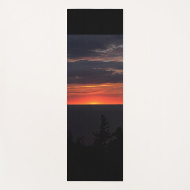 The Final Slit of Sunlight Yoga Mat (Front)