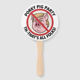The Final Snort: Ending the Political Monopoly Hand Fan