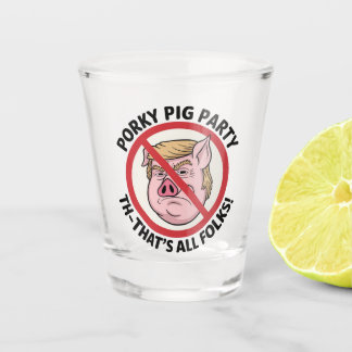 The Final Snort: Ending the Political Monopoly Shot Glass