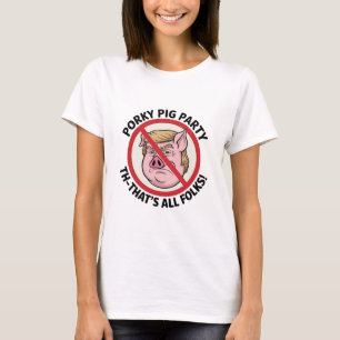 The Final Snort: Ending the Political Monopoly T-Shirt