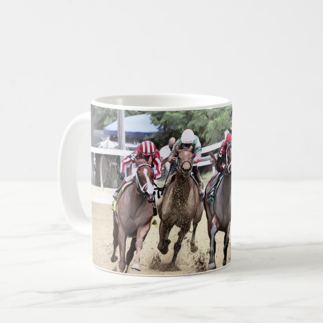 The Final Turn - Saratoga Coffee Mug (Front Left)