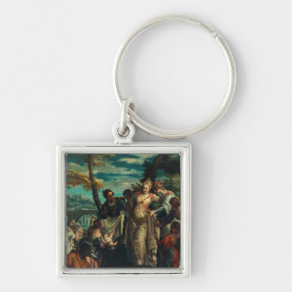 The Finding of Moses by Veronese Fine Art Key Ring