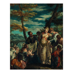 The Finding of Moses by Veronese Fine Art Poster