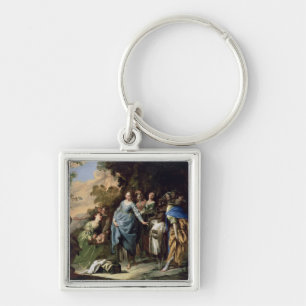 The Finding of Moses, c.1650-56 (oil on canvas) Key Ring