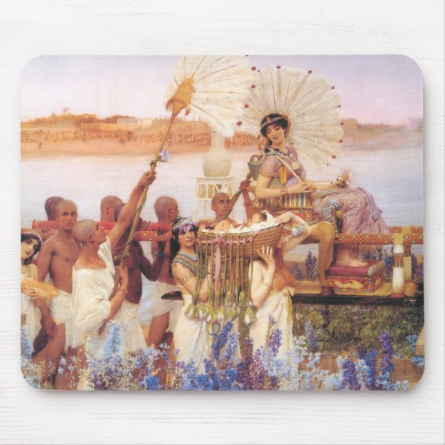 The Finding Of Moses Mouse Mat (Front)