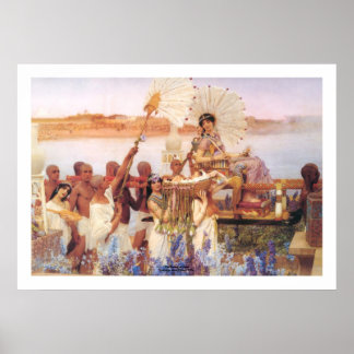 The Finding of Moses, Sir Lawrence Alma-Tadema Poster