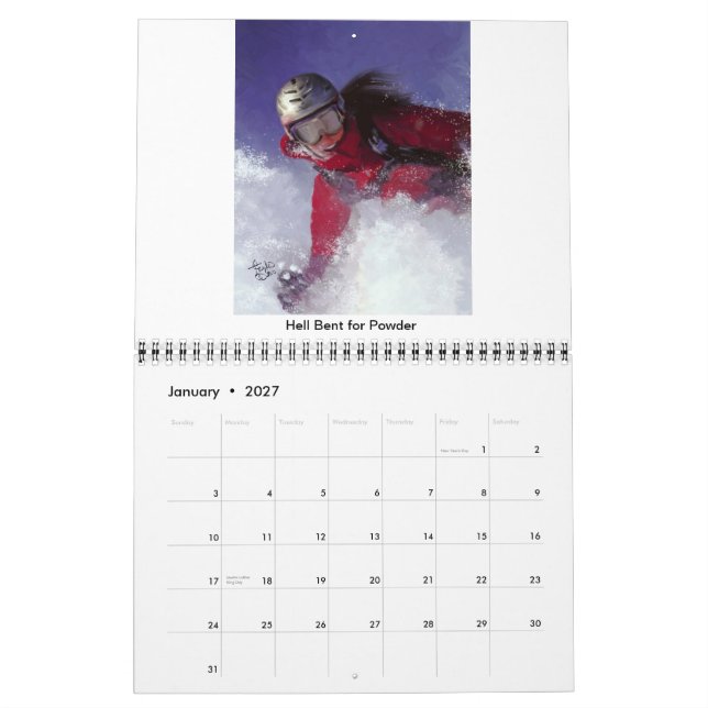 The Fine Art of Colleen Taylor - 2012 Calendar (Jan 2027)