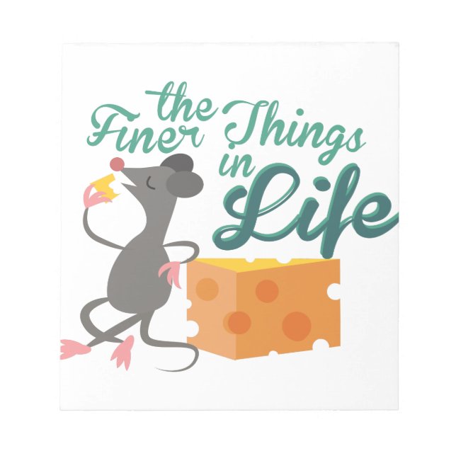 The Finer Things Notepad (Front)