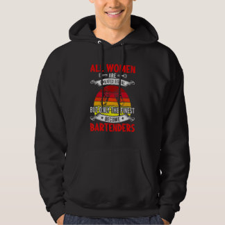 The Finest Become Bartenders Bartending Bartender Hoodie