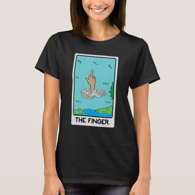 The Finger Joker or   Person T-Shirt (Front)