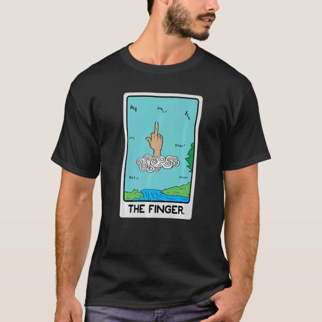 The Finger Joker or  Person T-Shirt (Front)
