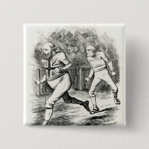 The Finish 15 Cm Square Badge
