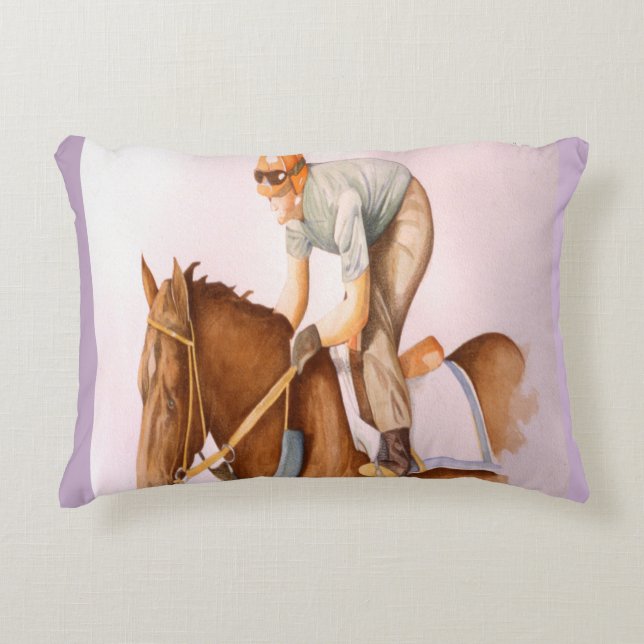 The Finish Line Decorative Cushion (Front)