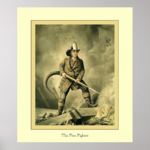 The Fire Fighter Poster