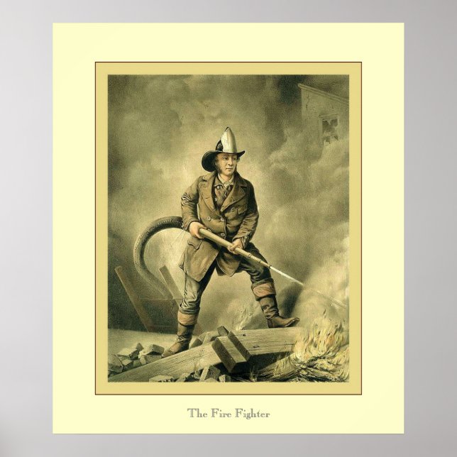 The Fire Fighter Poster (Front)
