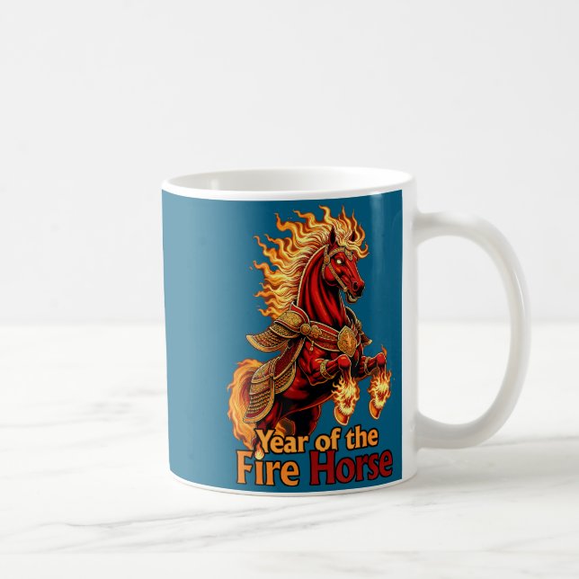 The Fire Horse Coffee Mug (Right)