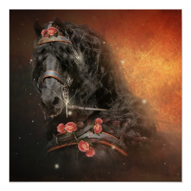 The Fire Horse - Glossy Poster (Front)
