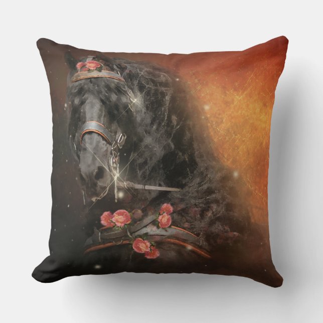 The Fire Horse - Pillow (Front)
