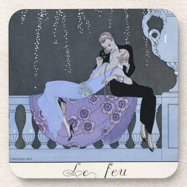 The Fire, illustration for 'Fetes Galantes' by Pau Coaster (Front)