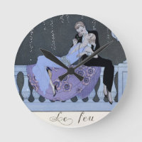 The Fire, illustration for 'Fetes Galantes' by Pau