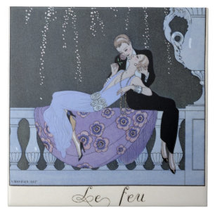 The Fire, illustration for 'Fetes Galantes' by Pau Tile