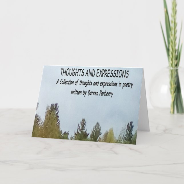 The Fire - Poetry Card (Front)