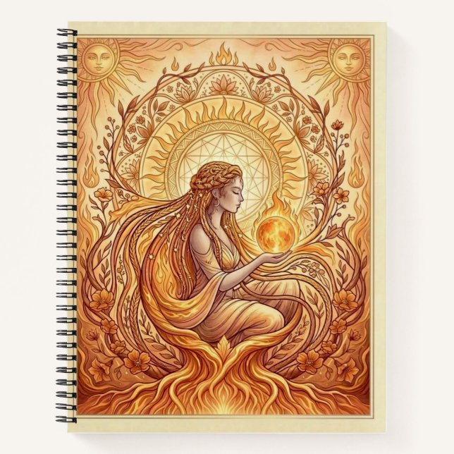 The Fire Priestess Notebook (Front)