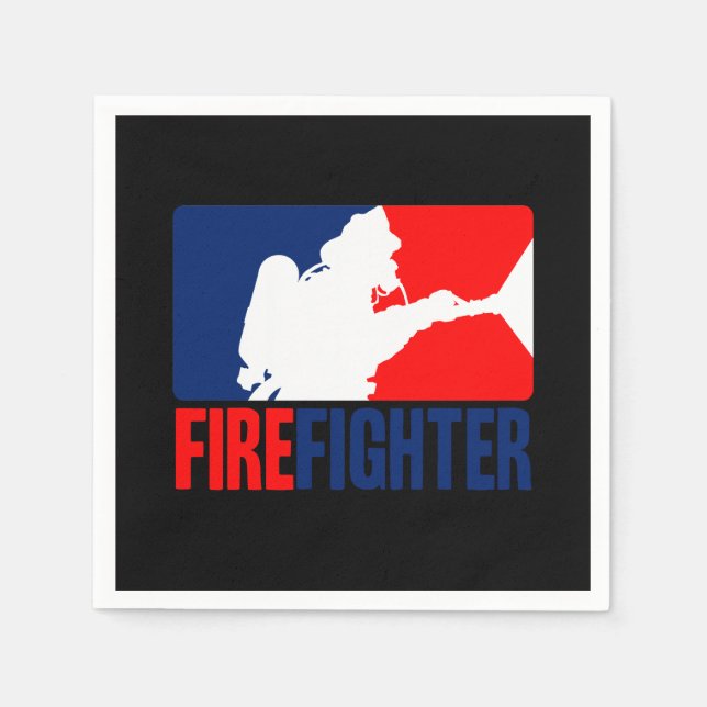 The Firefighter Action Napkin (Front)