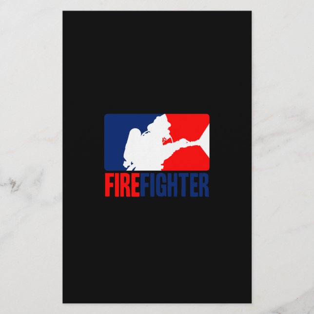 The Firefighter Action Stationery (Front)