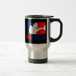 The Firefighter Action Travel Mug