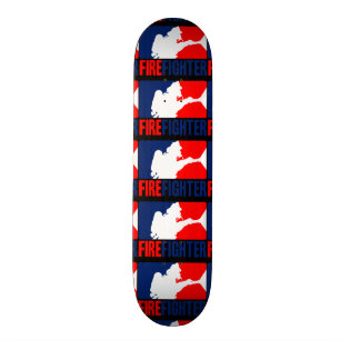 The Firefighter Graphic League Style Skateboard