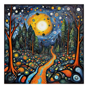 The Fireflies gather Poster