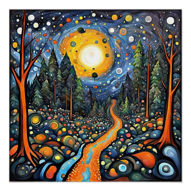 The Fireflies gather Poster (Front)