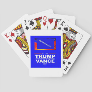 The FIREFOXNEWS ONLINE™ Trump-Vance Poker Cards