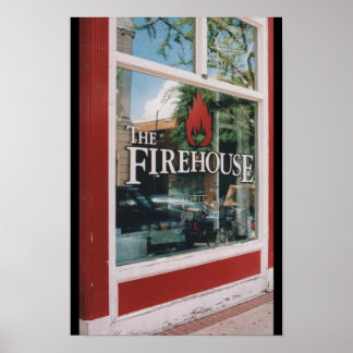 The Firehouse Bar in Downtown Athens, GA. Poster
