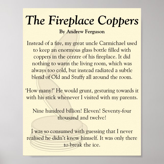 The Fireplace Coppers Poster (Front)
