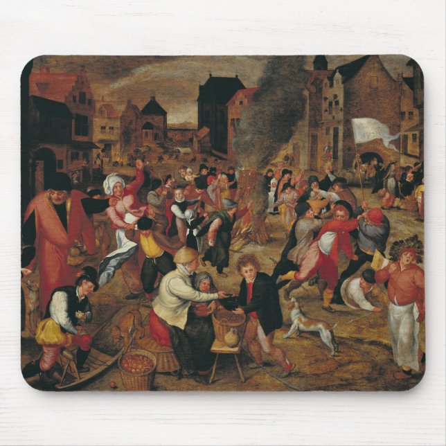 The Fires of St. Martin Mouse Mat (Front)