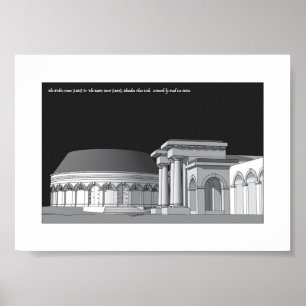 The Firkin Crane & Butter Mart, Cork CIty Ireland Poster