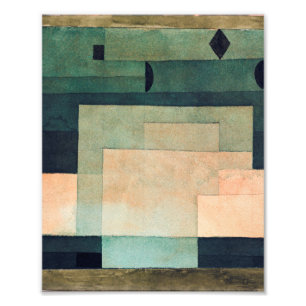 The Firmament Above the Temple (1922) by Paul klee Photo Print