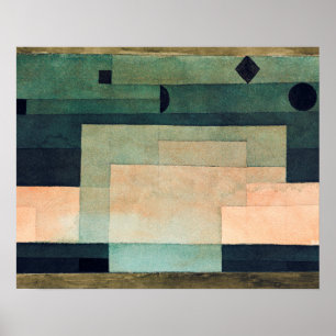 The Firmament Above the Temple (1922) by Paul Klee Poster