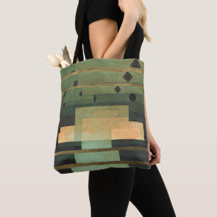 The Firmament Above the Temple, Paul Klee Art Tote Bag