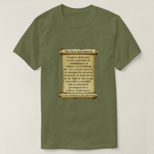The First Amendment - A MisterP Shirt