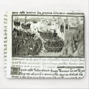 The First Attack on Tyre Mouse Mat