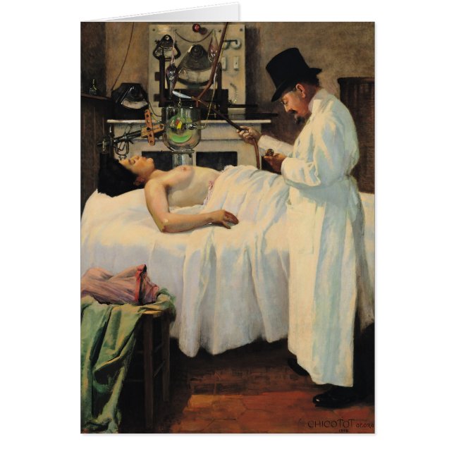 The First Attempt to Treat Cancer with X Rays (Front)