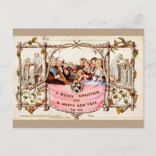 The First Christmas Card (Front)