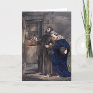 The First Christmas Eve greeting card