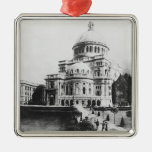 The First Church of Christ, Scientist in Boston Metal Tree Decoration