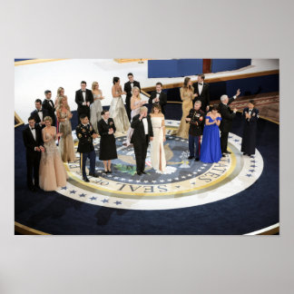 The First Family At The Liberty Ball Poster