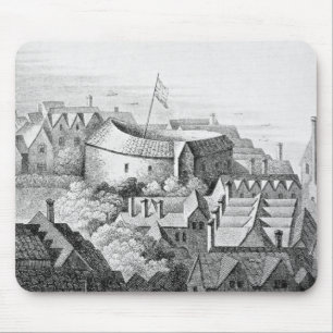 The First Globe Theatre or Rose Theatre Mouse Mat